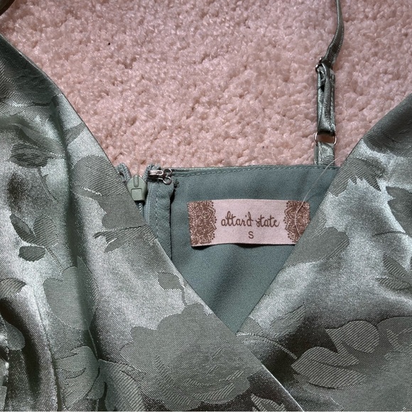 Altar’d State Green Mini Dress - Picture 2 of 3